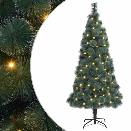 Árbol de Navidad artificial pre-iluminado Verde 180 cm PET en Decoración Festiva y Estacional | Comprar online en Foru.es