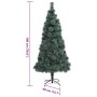 Árbol de Navidad artificial pre-iluminado Verde 180 cm PET en Decoración Festiva y Estacional | Comprar online en Foru.es
