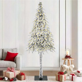 Árbol de Navidad con 300 LED con soporte 210 cm PE y Acero en Decoración Festiva y Estacional | Comprar online en Foru.es