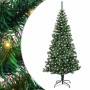 Árbol de Navidad Artificial Preiluminado Verde 210 cm en Decoración Festiva y Estacional | Comprar online en Foru.es