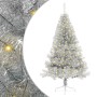 Árbol de Navidad Artificial Preiluminado Plateado 180 cm PET en Decoración Festiva y Estacional | Comprar online en Foru.es