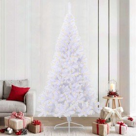Árbol de Navidad artificial con 300 LED 240 cm PVC y Acero en Decoración Festiva y Estacional | Comprar online en Foru.es