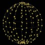 Bola con 384 LED 2 pcs cálido 60 cm Metal en Decoración Festiva y Estacional | Comprar online en Foru.es