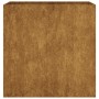 Jardinera de acero corten 80x40x80 cm en Macetas y jardineras | Comprar online en Foru.es