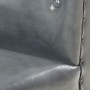 Sillón de cuero auténtico gris en Sillones | Comprar online en Foru.es