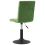 Sillas de comedor giratorias 4 unidades terciopelo verde oscuro en Sillas de comedor | Comprar online en Foru.es