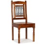 Sillas de comedor 4 uds madera maciza acabado sheesham clásica de vidaXL, Sillas de comedor - Ref: Foro24-275271, Precio: 542...