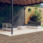 Muebles de jardín 6 pzas con cojines antracita madera de pino en Conjuntos de jardín | Comprar online en Foru.es