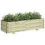 Arriate rectangular madera 120x40x30 cm en Macetas y jardineras | Comprar online en Foru.es