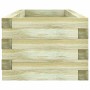 Arriate rectangular madera 120x40x30 cm en Macetas y jardineras | Comprar online en Foru.es