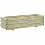 Arriate rectangular madera 120x40x30 cm en Macetas y jardineras | Comprar online en Foru.es
