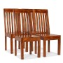 Sillas de comedor 4 uds madera maciza acabado sheesham moderno de vidaXL, Sillas de comedor - Ref: Foro24-275273, Precio: 410...