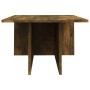 Mesa de centro madera contrachapada roble ahumado 111,5x50x33cm en Mesas de centro | Comprar online en Foru.es