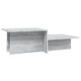 Mesa de centro madera contrachapada gris Sonoma 111,5x50x33 cm en Mesas de centro | Comprar online en Foru.es