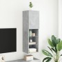 Mueble para TV con luces LED gris hormigón 30,5x30x102 cm en Muebles TV | Comprar online en Foru.es