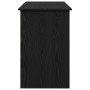 Escritorio de madera de ingeniería negro 102x50x75 cm en Oficina | Comprar online en Foru.es
