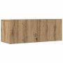 Mueble para TV de pared madera contrachapada artesanal 3 piezas en Muebles TV | Comprar online en Foru.es
