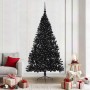 Árbol de Navidad Artificial Preiluminado Negro 210 cm PVC en Decoración Festiva y Estacional | Comprar online en Foru.es
