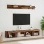 Conjunto de mueble para TV de pared 5 pcs Madera vieja en Muebles TV | Comprar online en Foru.es
