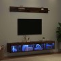 Conjunto de mueble para TV de pared 5 pcs Madera vieja en Muebles TV | Comprar online en Foru.es