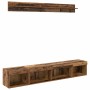 Conjunto de mueble para TV de pared 5 pcs Madera vieja en Muebles TV | Comprar online en Foru.es