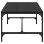 Mesa de Café Roble Negro 100 x 50 x 35 cm Madera de ingeniería en Mesas de centro | Comprar online en Foru.es