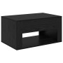 Mesa de Café Roble Negro 80 x 50 x 40 cm Madera contrachapada en Mesas de centro | Comprar online en Foru.es