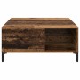 Mesa de Café Madera Vieja 80 x 80 x 36,5 cm en Mesas de centro | Comprar online en Foru.es