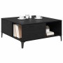 Mesa de Café Roble Negro 80 x 80 x 36,5 cm Madera contrachapada en Mesas de centro | Comprar online en Foru.es