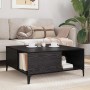 Mesa de Café Roble Negro 80 x 80 x 36,5 cm Madera contrachapada en Mesas de centro | Comprar online en Foru.es