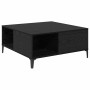 Mesa de Café Roble Negro 80 x 80 x 36,5 cm Madera contrachapada en Mesas de centro | Comprar online en Foru.es