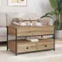 Mesa de Café con cajón Roble artesanal 85 x 50 x 50 cm en Mesas de centro | Comprar online en Foru.es