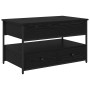 Mesa de Café Roble Negro 85 x 50 x 50 cm Madera de ingeniería en Mesas de centro | Comprar online en Foru.es