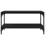 Mesa de Café Roble Negro 81 x 50 x 40 cm Madera de ingeniería en Mesas de centro | Comprar online en Foru.es