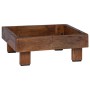 Soporte de plantas 3 pcs Marrón Madera de Caoba en Soportes para macetas | Comprar online en Foru.es