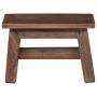 Taburete Natural 30 x 20 x 20 cm Madera de Caoba en Taburetes y sillas plegables | Comprar online en Foru.es