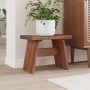 Taburete Natural 40 x 25 x 31 cm Madera de Caoba en Taburetes y sillas plegables | Comprar online en Foru.es