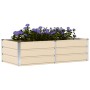 Jardinera Marfil 160 x 80 x 45 cm Acero en Macetas y jardineras | Comprar online en Foru.es
