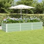 Jardinera Verde 240 x 80 x 45 cm Acero en Macetas y jardineras | Comprar online en Foru.es