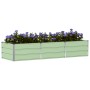 Jardinera Verde 240 x 80 x 45 cm Acero en Macetas y jardineras | Comprar online en Foru.es