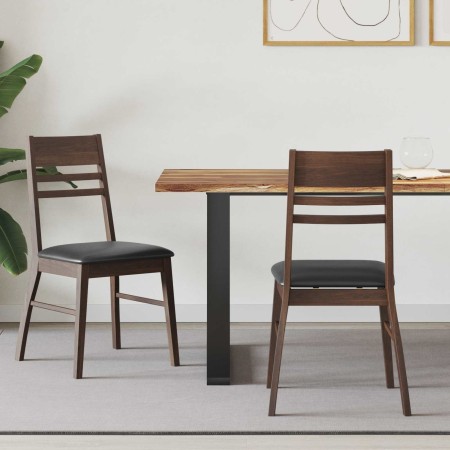 Sillas de comedor 2 pcs Marrón Claro 43 x 54 x 89 cm en Sillas de comedor | Comprar online en Foru.es