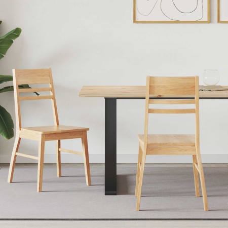 Sillas de comedor 2 pcs Natural 43 x 54 x 89 cm en Sillas de comedor | Comprar online en Foru.es