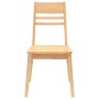 Sillas de comedor 2 pcs Natural 43 x 54 x 89 cm en Sillas de comedor | Comprar online en Foru.es