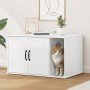 Casa para Gatos Brillante 85 x 55 x 50 cm Madera de ingeniería en Mobiliario para gatos | Comprar online en Foru.es