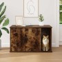 Casa para Gatos Roble ahumado 85 x 55 x 50 cm en Mobiliario para gatos | Comprar online en Foru.es