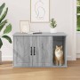 Casa para Gatos Gris Sonoma 85 x 55 x 50 cm en Mobiliario para gatos | Comprar online en Foru.es