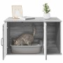 Casa para Gatos Gris Sonoma 85 x 55 x 50 cm en Mobiliario para gatos | Comprar online en Foru.es