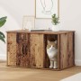Casa para Gatos Madera vieja 85 x 55 x 50 cm en Mobiliario para gatos | Comprar online en Foru.es