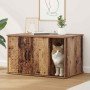 Casa para Gatos Madera vieja 85 x 55 x 50 cm en Mobiliario para gatos | Comprar online en Foru.es