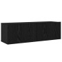 Conjunto de mueble de TV 6 pcs Roble Negro 100 x 30 x 30 cm en Muebles TV | Comprar online en Foru.es